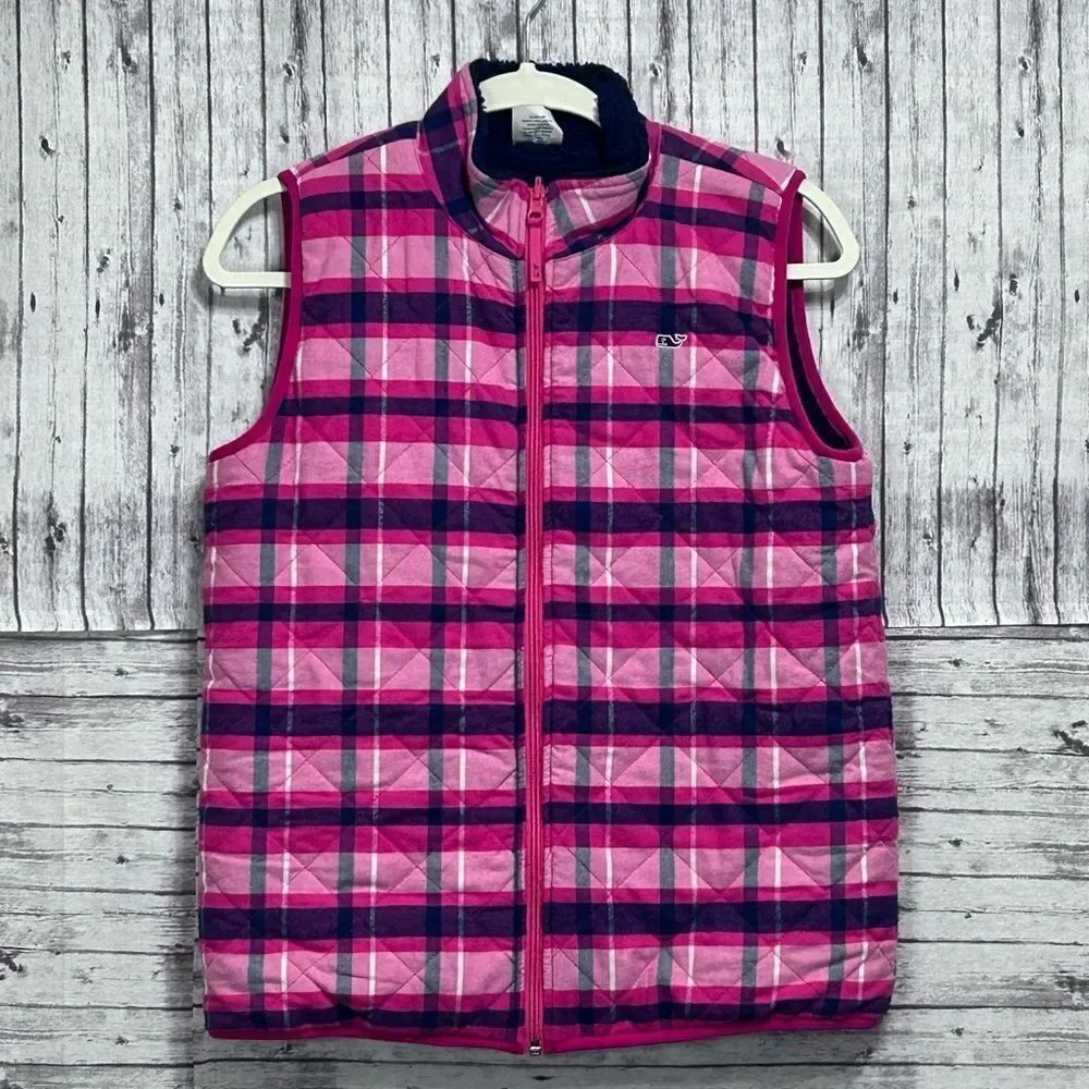 Vineyard Vines Reversible Sherpa Vest